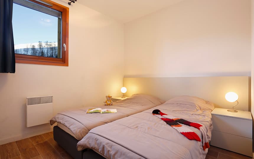 Résidence Au coeur des Ours aux 2 Alpes - Appartement 2P4