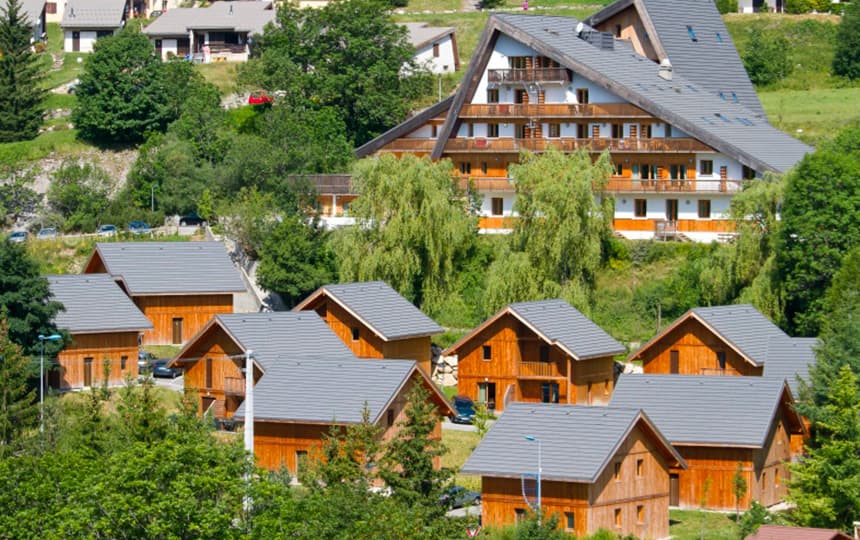 Résidence Les Gentianes à Gresse en Vercors - vue extérieure