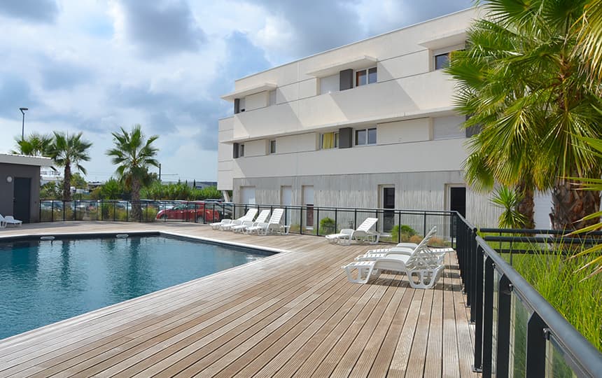 Le Terral à St Jean de Vedas - Piscine