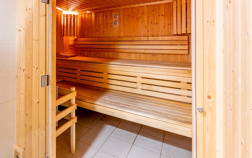 Résidence Les Rives du Lac à Lacanau - Sauna/hammam
