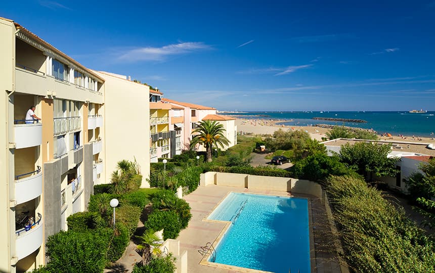Savanna Beach / Les terrasses de Savanna au Cap d'Agde - Piscine