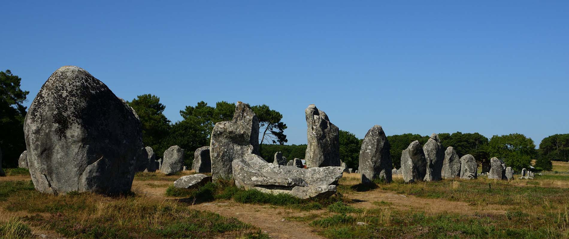 Alignement de Carnac Bretagne mégalithes