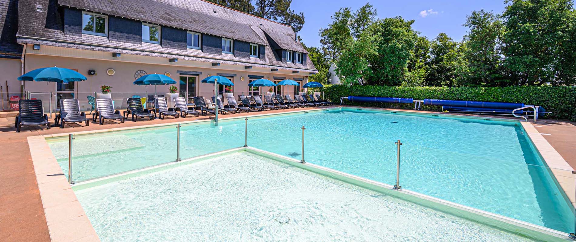 Piscine de la résidence de vacances Ker Goh Lenn à Vannes - Vacancéole