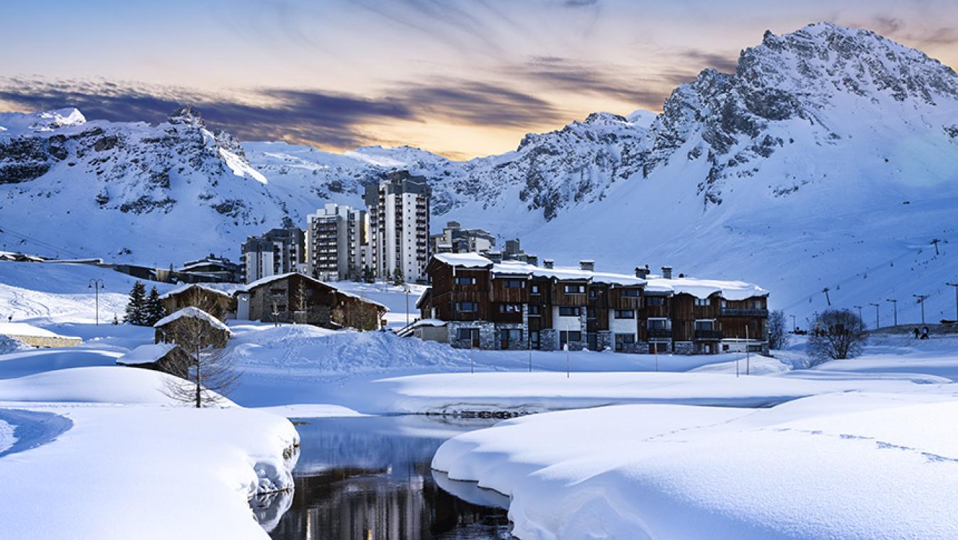 Résidence Le Borsat IV à Tignes - extérieur hiver