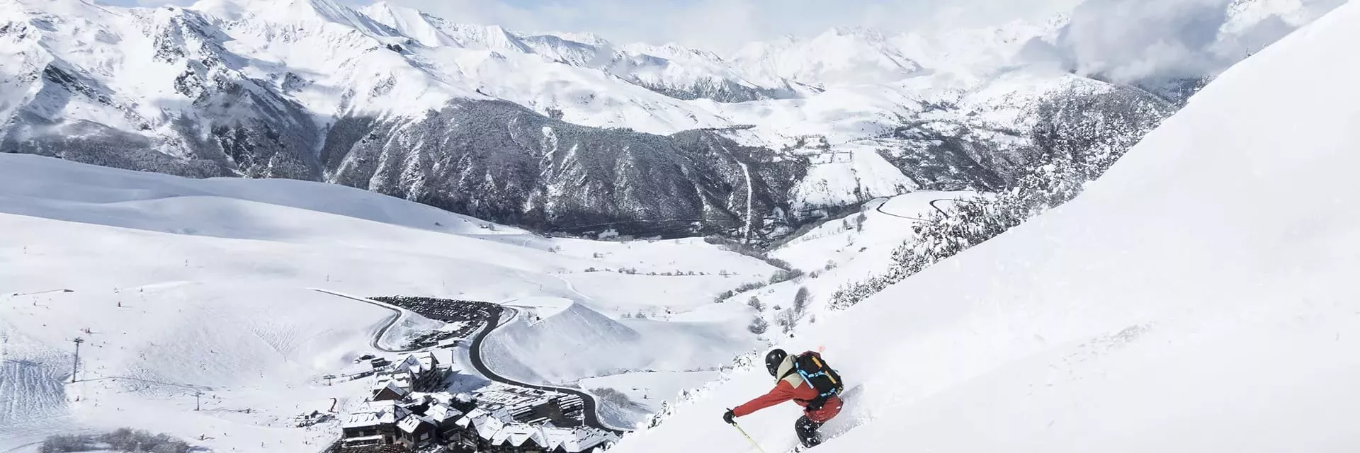 Location vacances à Peyragudes - hiver - ⒸManuel Olive