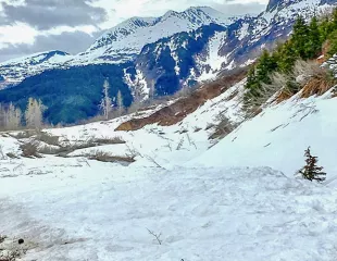 Station de ski accessible en train