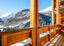 Résidence Le Hameau de Valloire - balcon 5P10