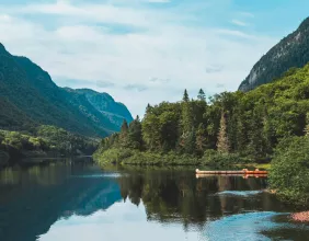 lac bleu