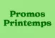 Les promos du printemps