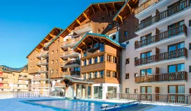 Residence La Turra in Valfrejus - Swimming pool