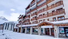 Résidence Le Borsat IV à Tignes - extérieur hiver